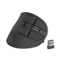 Natec | Vertical Mouse | Euphonie | Wireless | Bluetooth/USB Nano Receiver | Black - 4